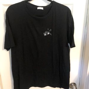 Men’s Saint Laurent Black Graphic Tee